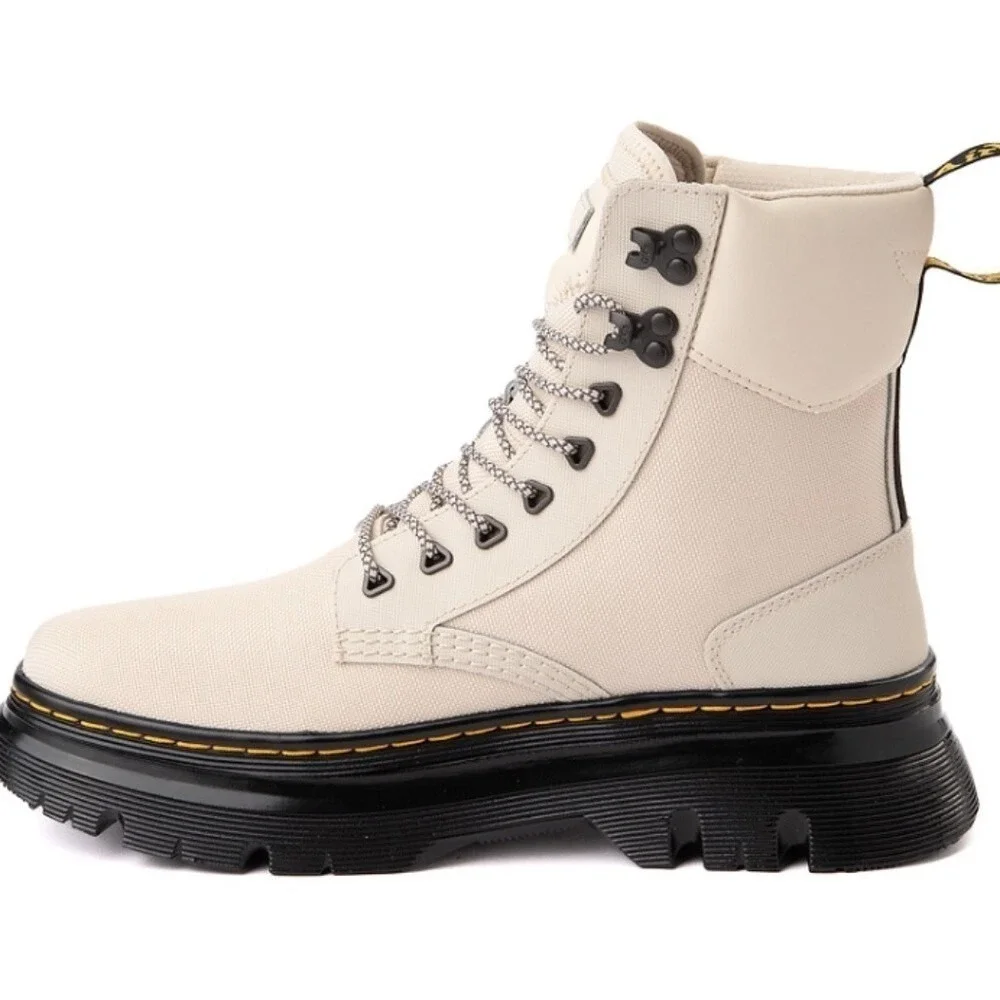 Dr Martens Tarik Parchment Utility Boots Mens 10 Womens 11 Extra Tough 50/50 NEW